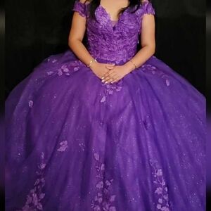 Elegant Purple Dress